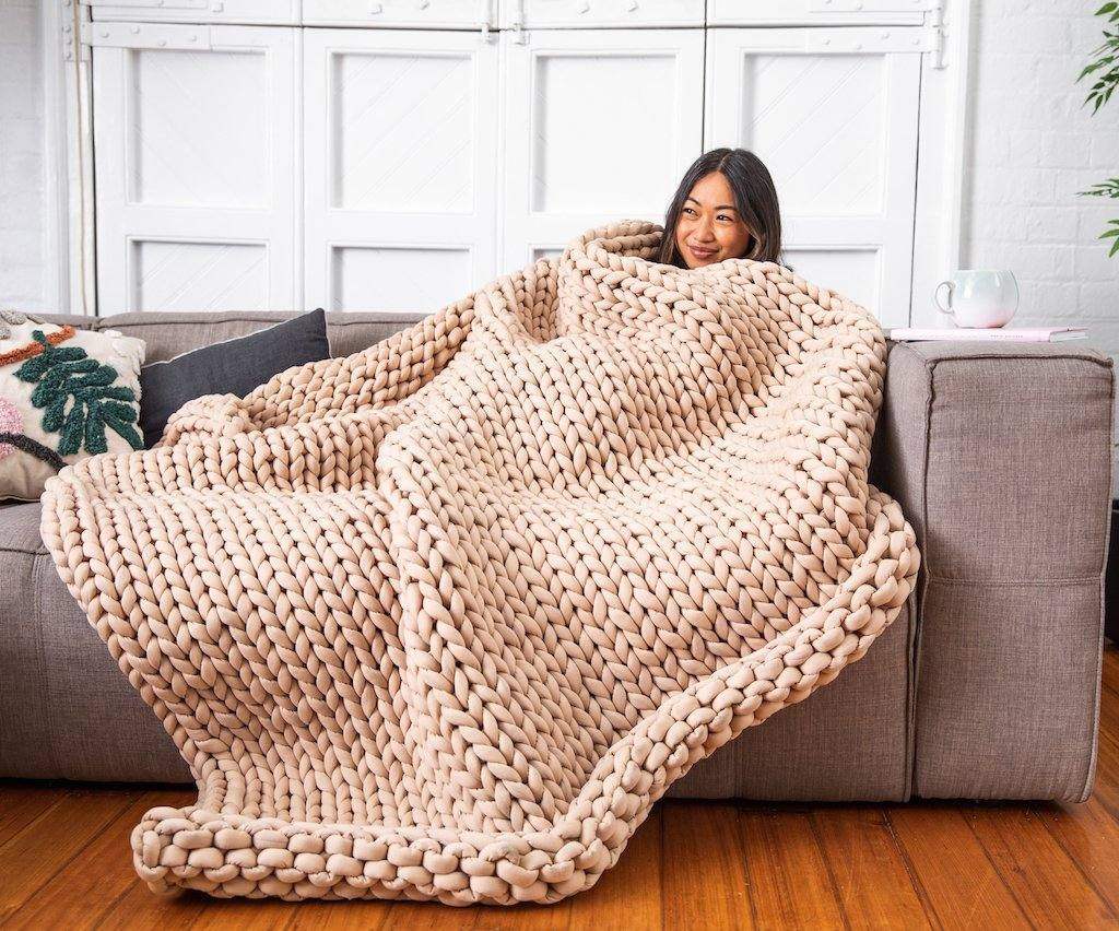 Knitted Weighted Blanket Knitted Weighted Blanket - Koala Comforts