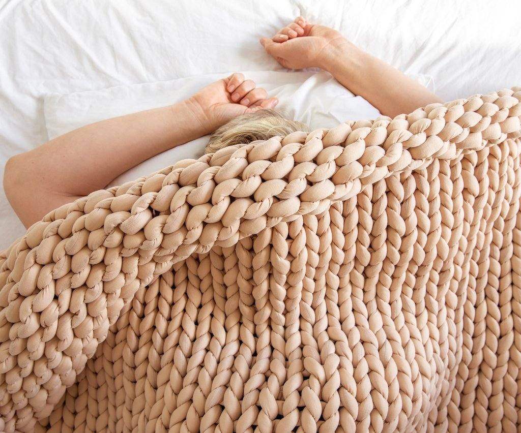 Knitted Weighted Blanket Knitted Weighted Blanket - Koala Comforts