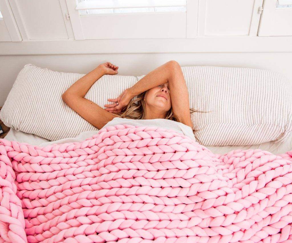 Knitted Weighted Blanket Knitted Weighted Blanket - Koala Comforts