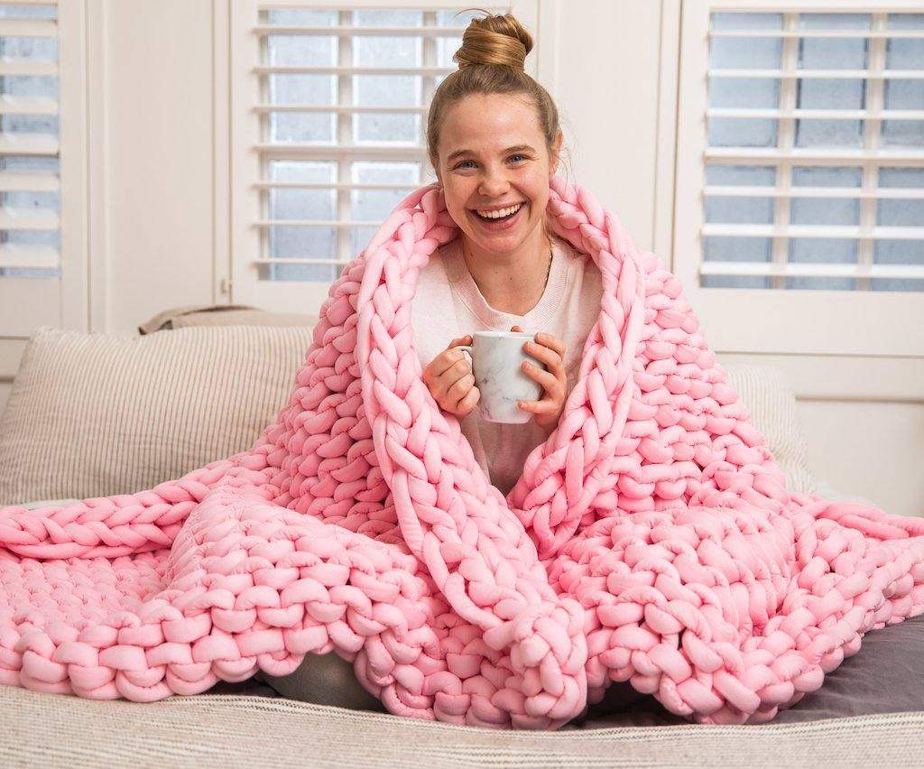 Knitted Weighted Blanket Knitted Weighted Blanket - Koala Comforts