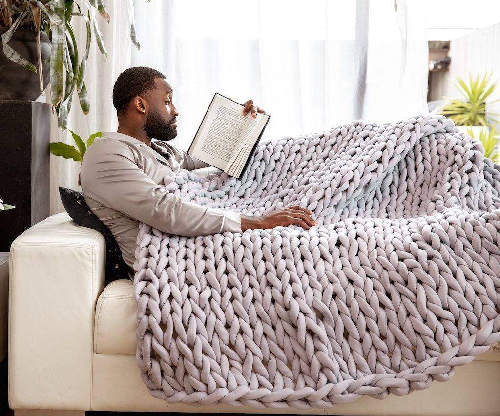 Knitted Weighted Blanket Knitted Weighted Blanket - Koala Comforts