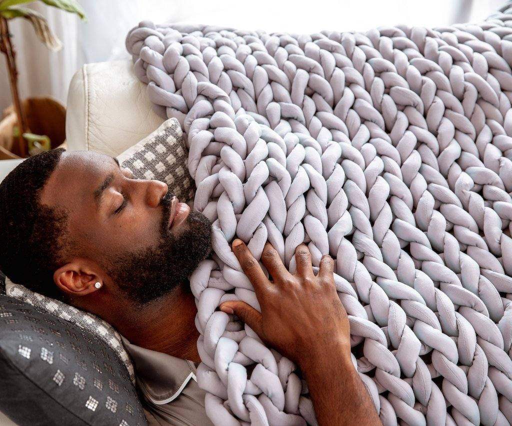 Knitted Weighted Blanket Knitted Weighted Blanket - Koala Comforts