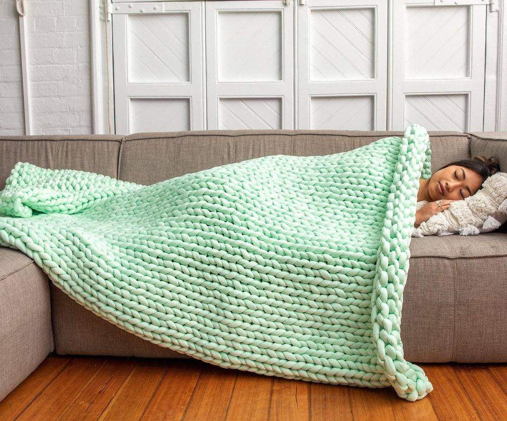 Knitted Weighted Blanket Knitted Weighted Blanket - Koala Comforts