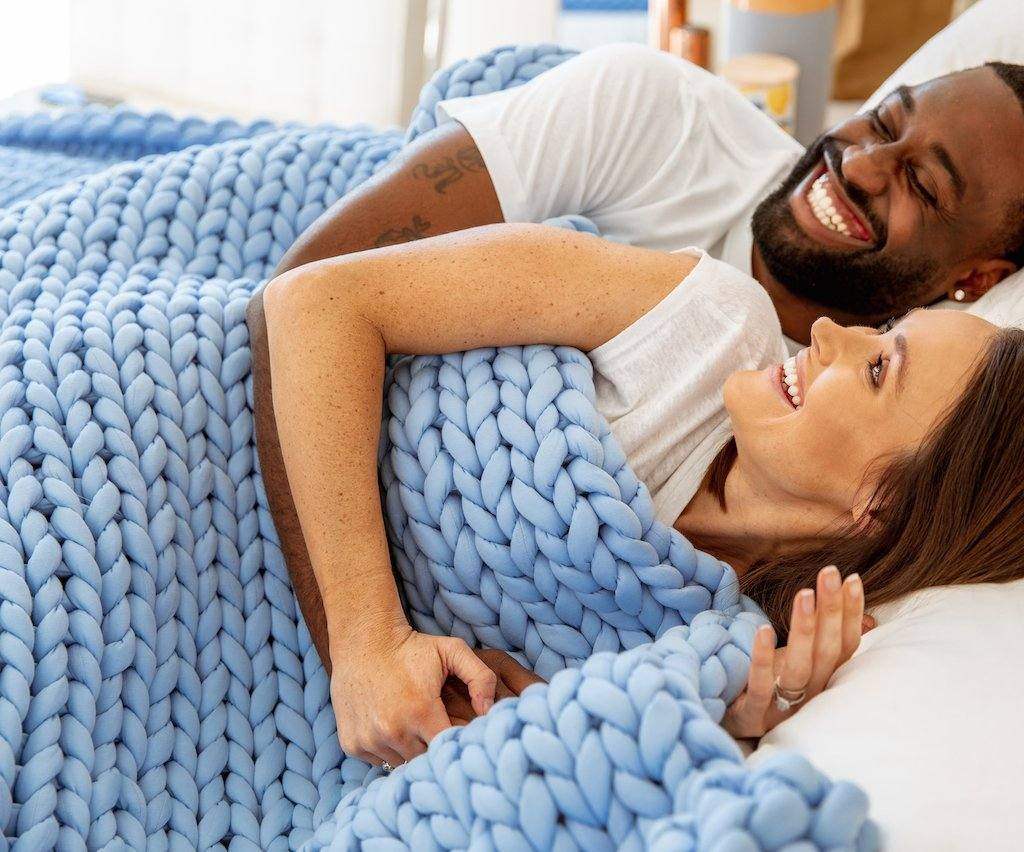 Knitted Weighted Blanket Knitted Weighted Blanket - Koala Comforts