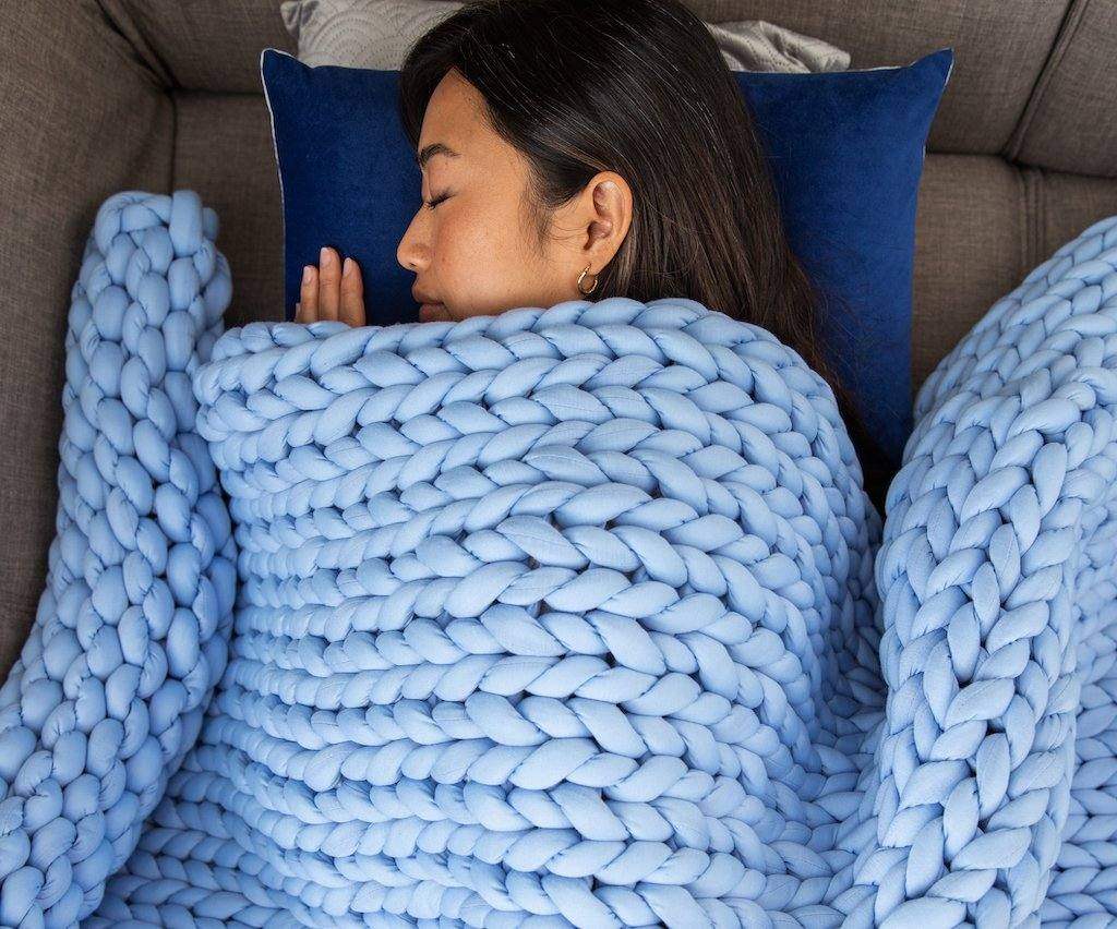 Knitted Weighted Blanket Knitted Weighted Blanket - Koala Comforts