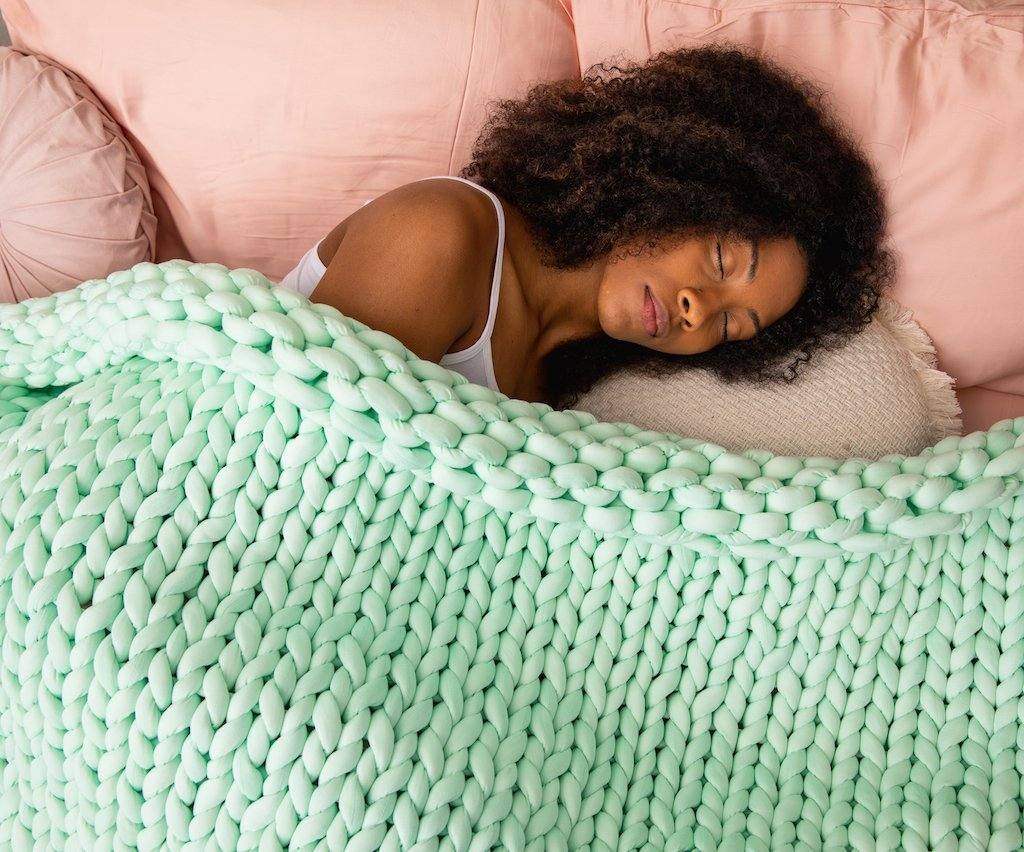 Knitted Weighted Blanket Knitted Weighted Blanket - Koala Comforts