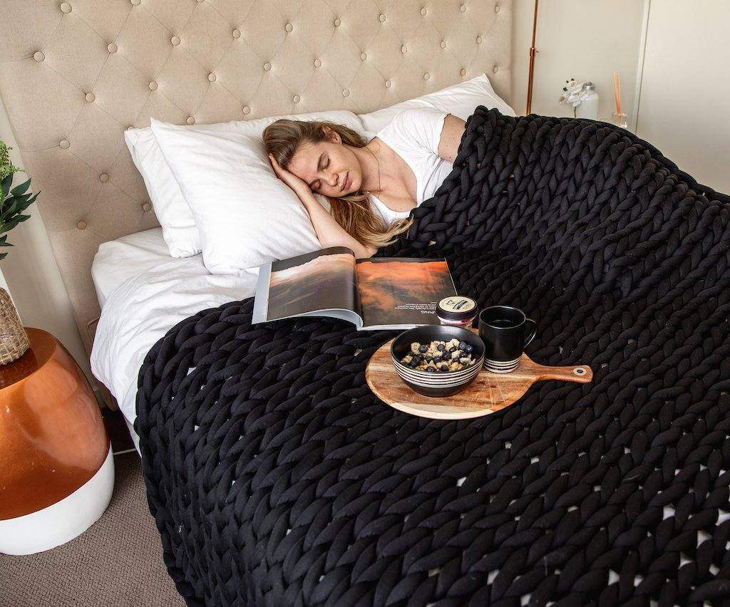Knitted Weighted Blanket Knitted Weighted Blanket - Koala Comforts