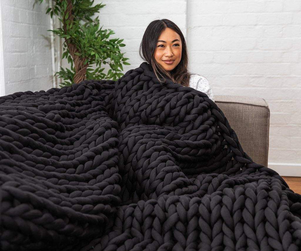 Knitted Weighted Blanket Knitted Weighted Blanket - Koala Comforts