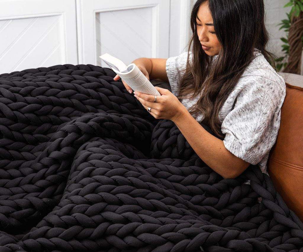 Knitted Weighted Blanket Knitted Weighted Blanket - Koala Comforts