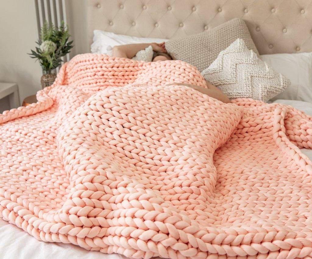 Knitted Weighted Blanket Knitted Weighted Blanket - Koala Comforts