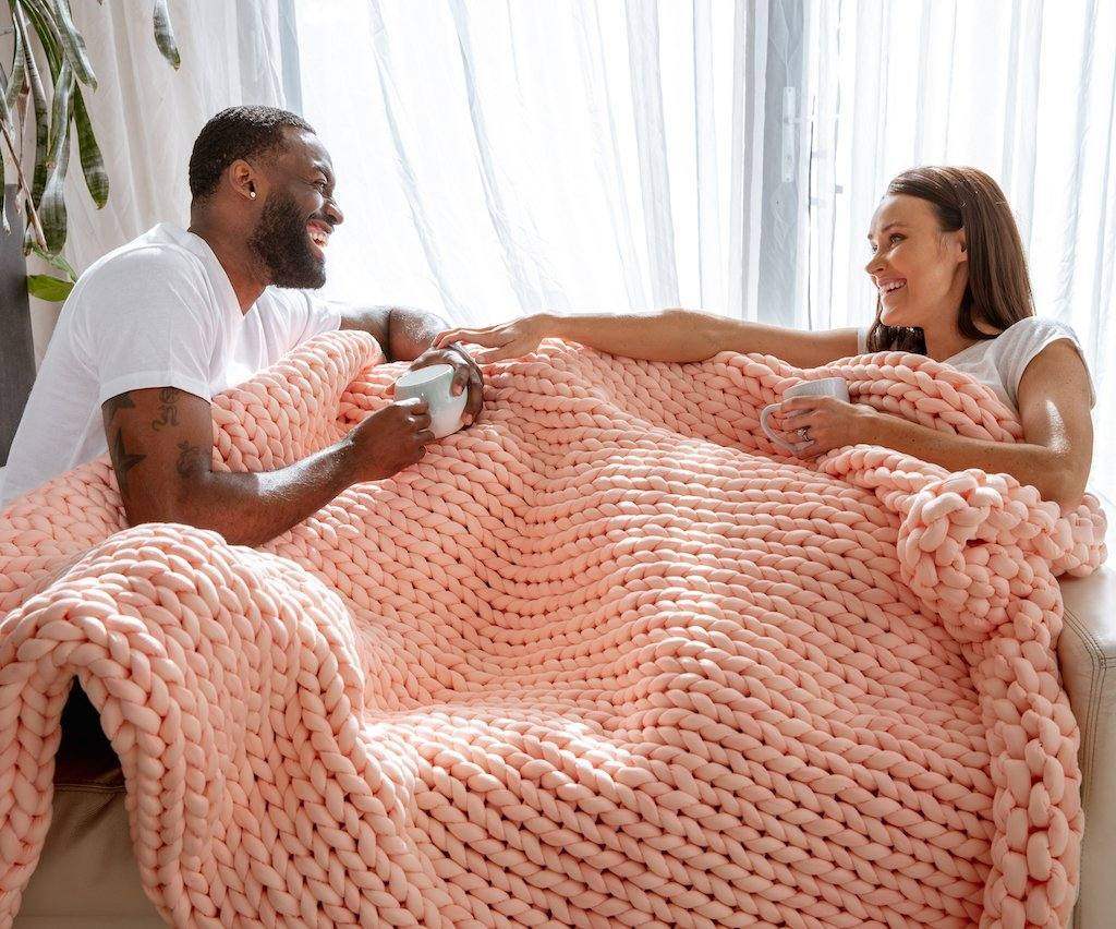 Knitted Weighted Blanket Knitted Weighted Blanket - Koala Comforts