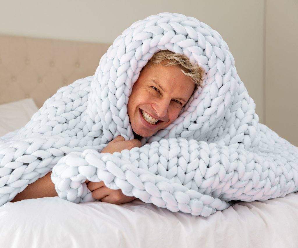 Knitted Weighted Blanket Knitted Weighted Blanket - Koala Comforts