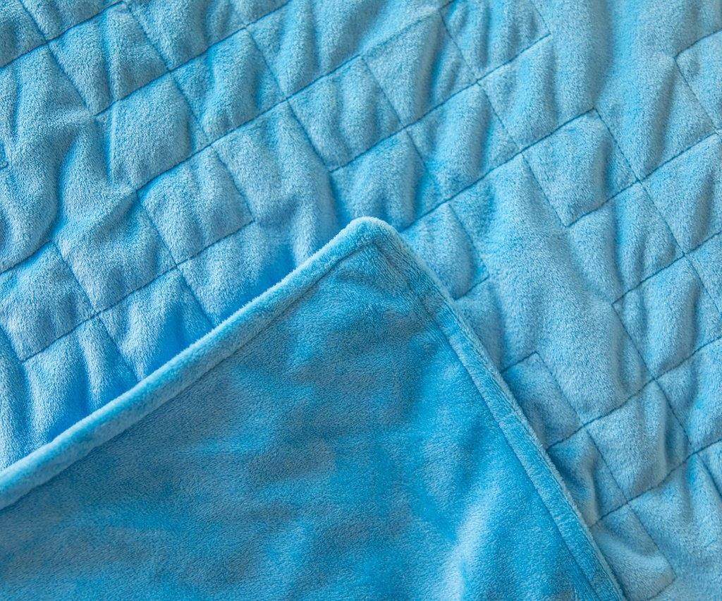 Minky Square Weighted Blanket Minky Square Weighted Blanket - Koala Comforts