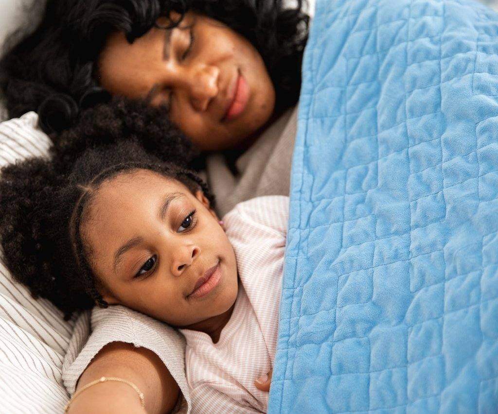 Minky Square Weighted Blanket Minky Square Weighted Blanket - Koala Comforts