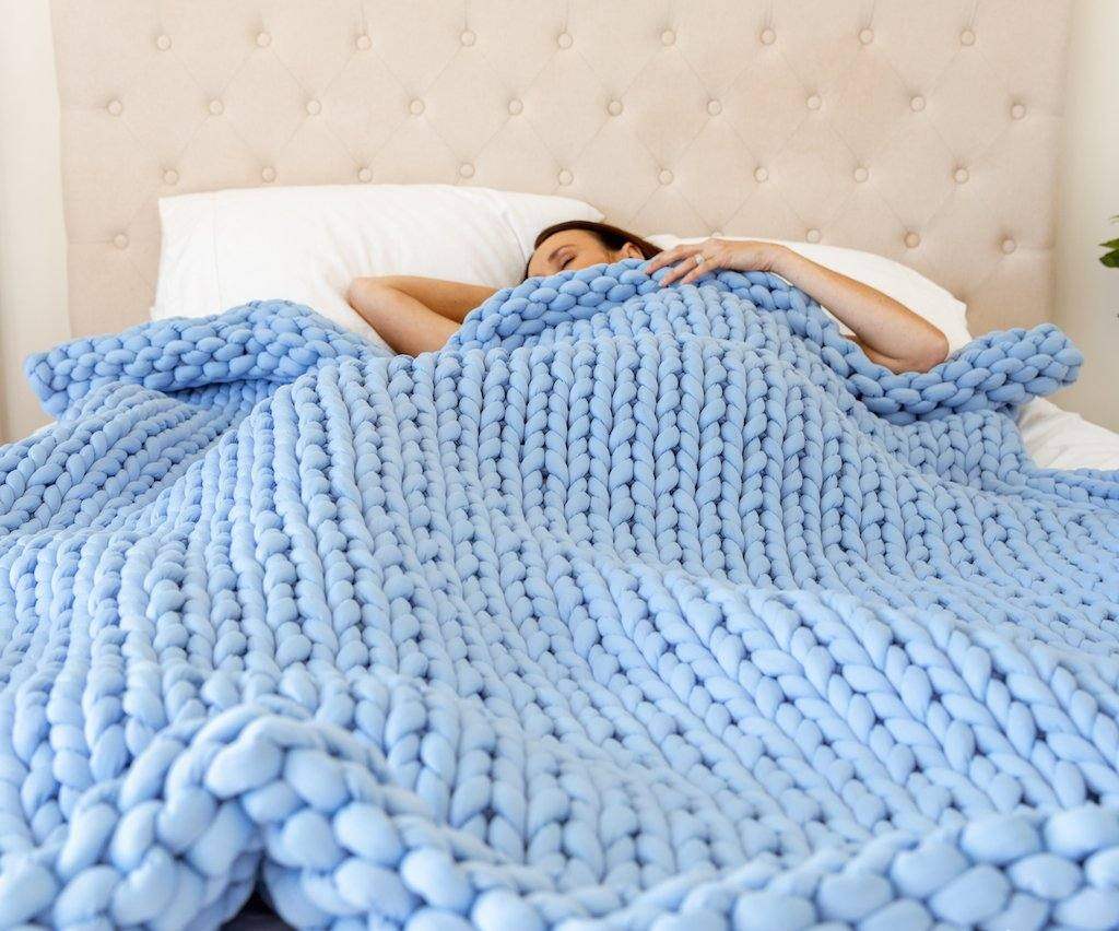 Knitted Weighted Blanket - Koala Comforts 