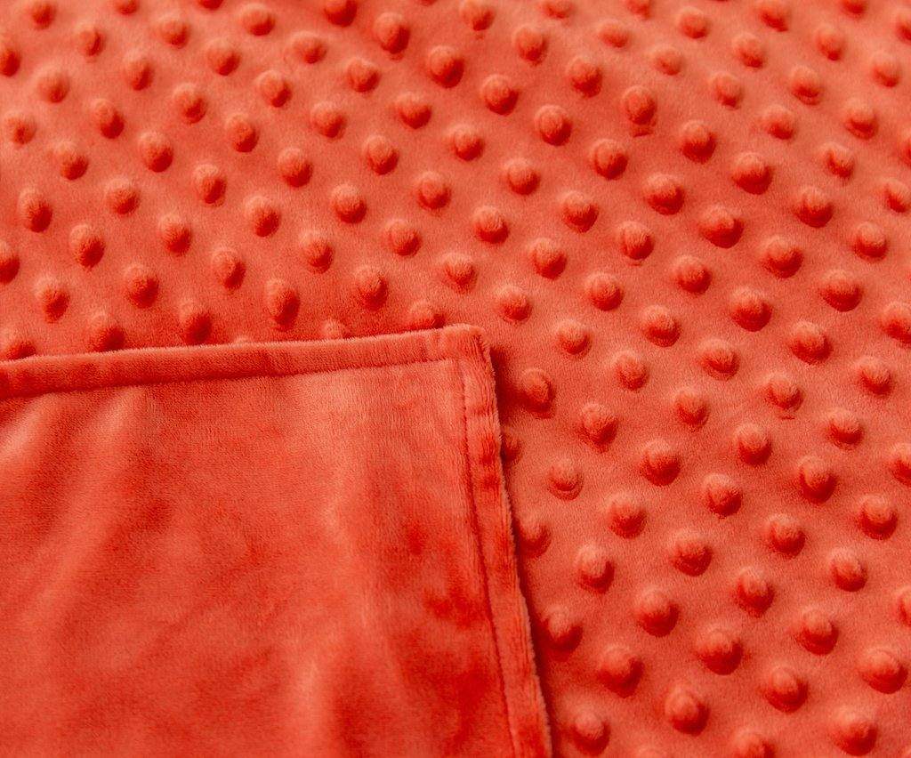 Minky Dots Weighted Blanket - Koala Comforts 