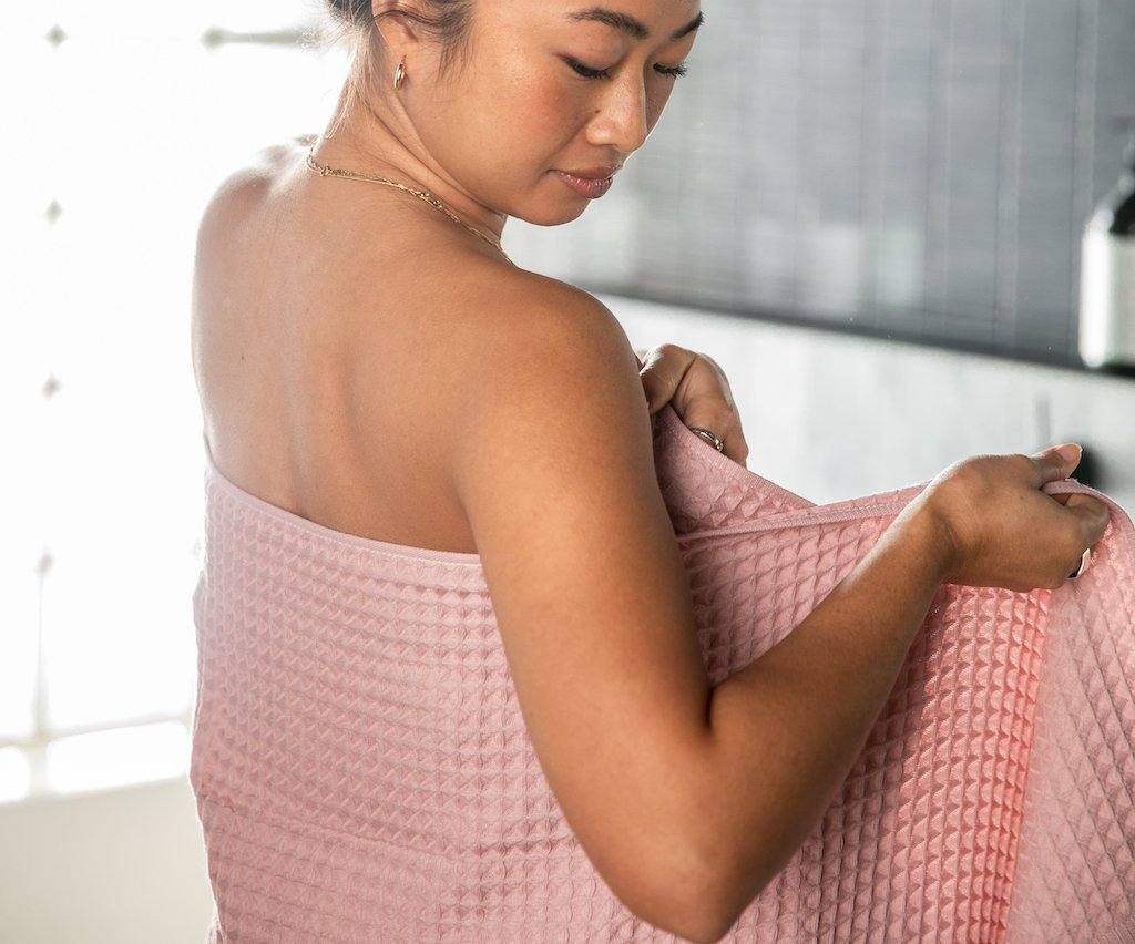 Waffle Bath Towels - Koala Comforts 