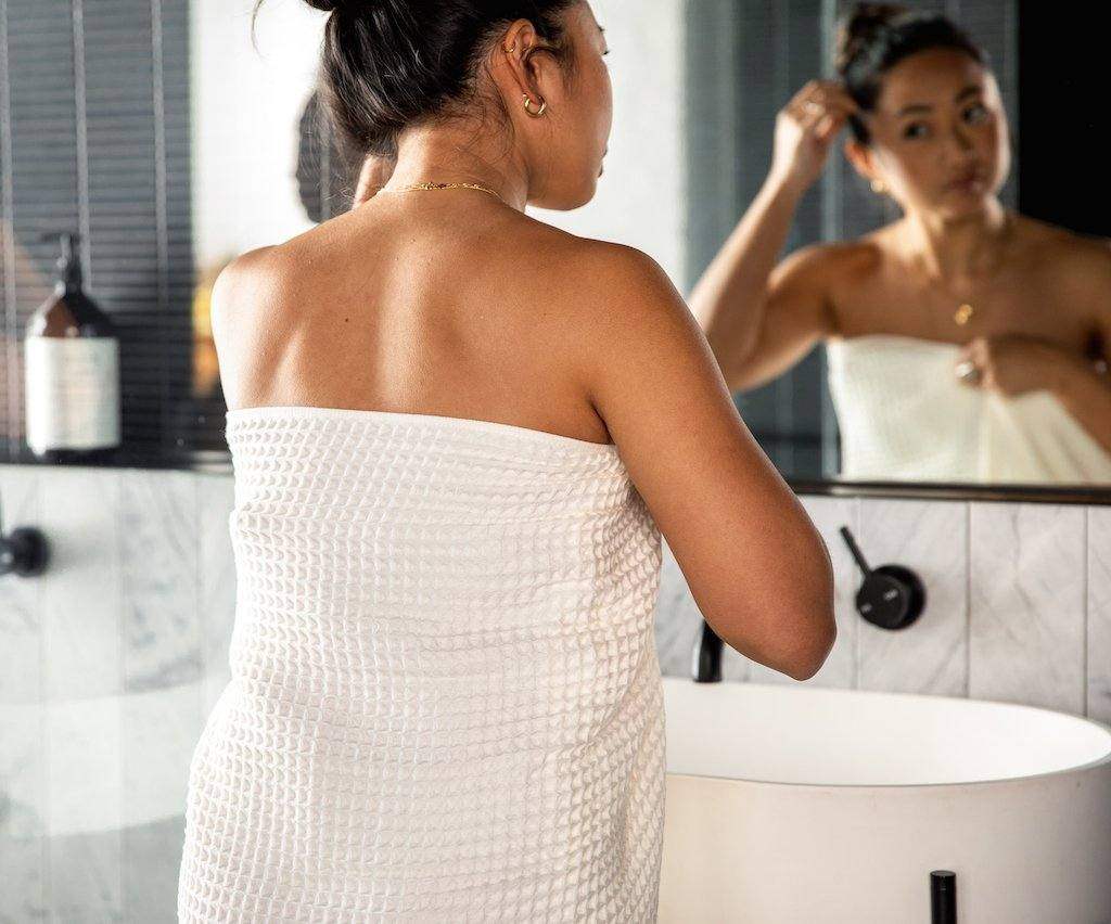 Waffle Bath Towels - Koala Comforts 