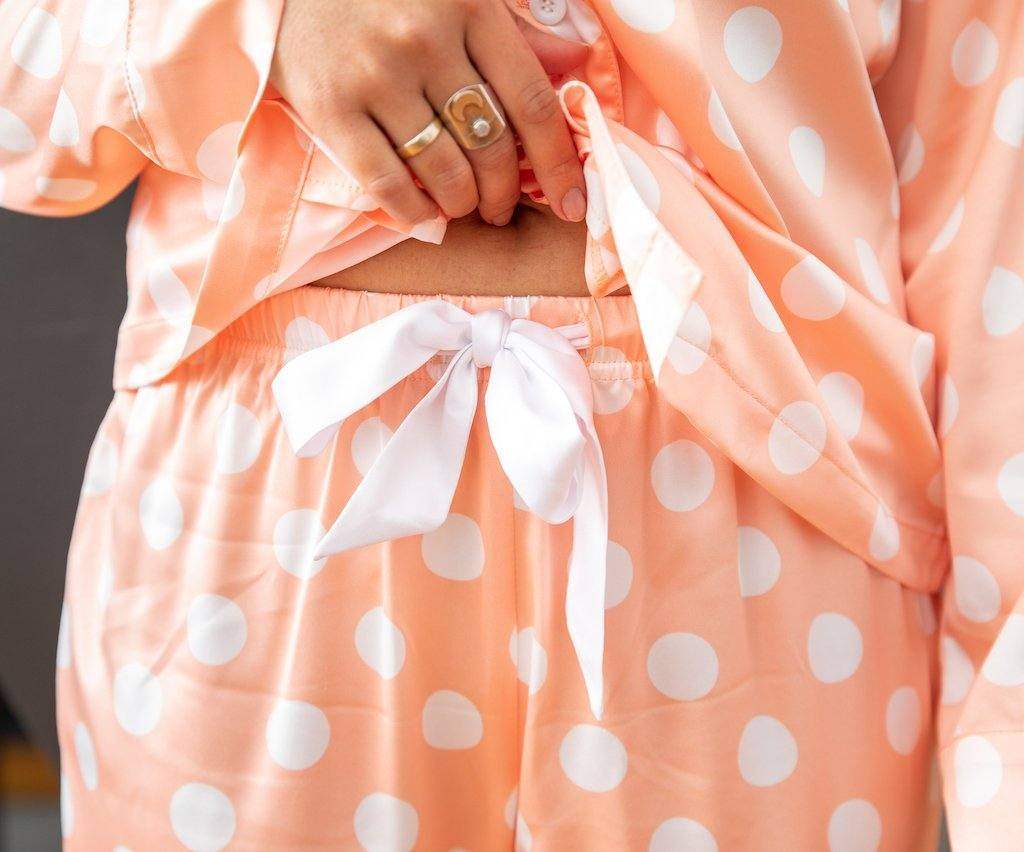 Women’s Satin Pyjamas-Long Set - Koala Comforts 