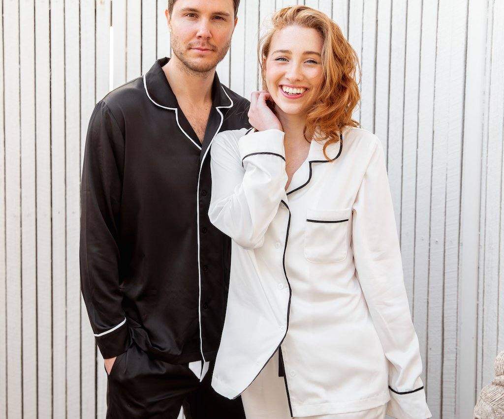 Women’s Satin Pyjamas-Long Set - Koala Comforts 